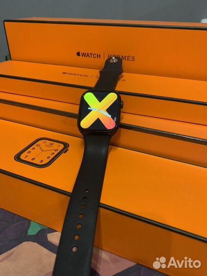 Смарт часы apple watch 8 hermes