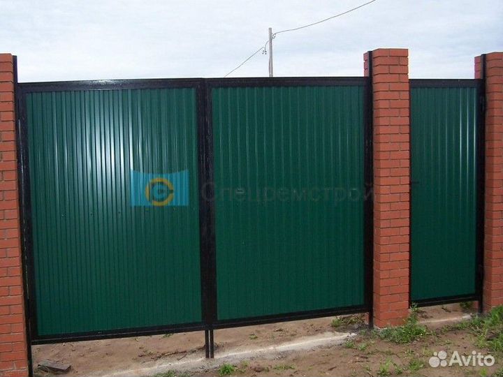 Ворота распашные