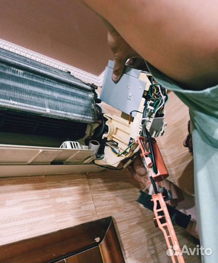 Монтаж/демонтаж/установка кондиционера