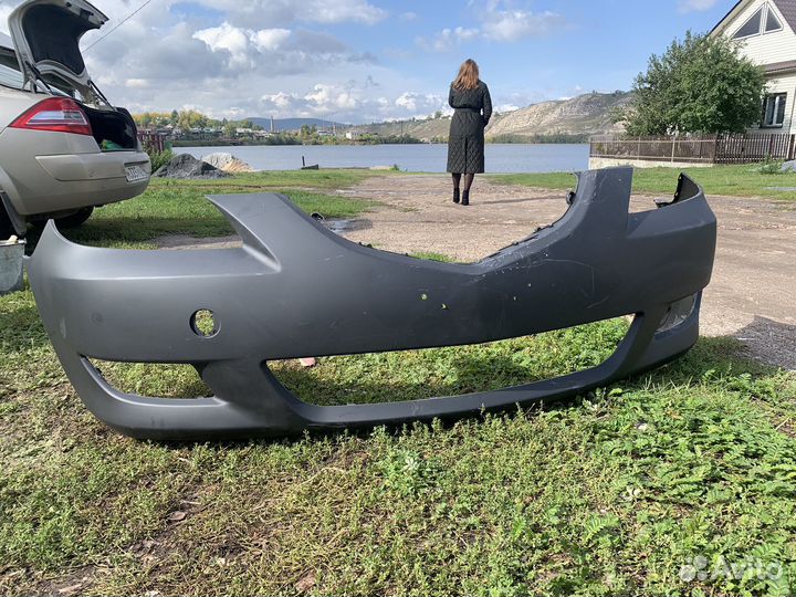 Передний бампер mazda 3 bk хэтчбек