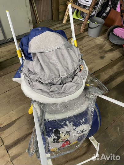 Коляска санки