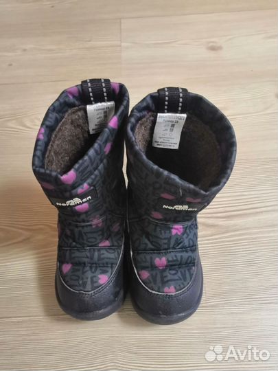 Ботинки зимние для девочки 23 размер