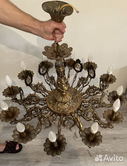 Люстра хрустальная