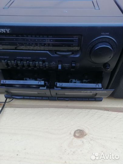 Магнитофон sony CFS-W455L