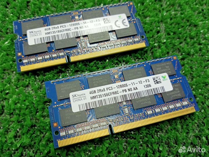 Оперативная память SO-dimm ddr3 4gb 1600mhz