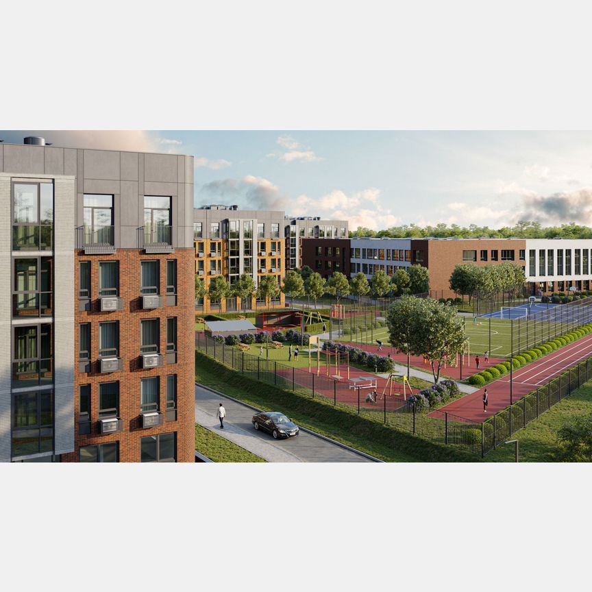 1-к. квартира, 42,6 м², 2/6 эт.