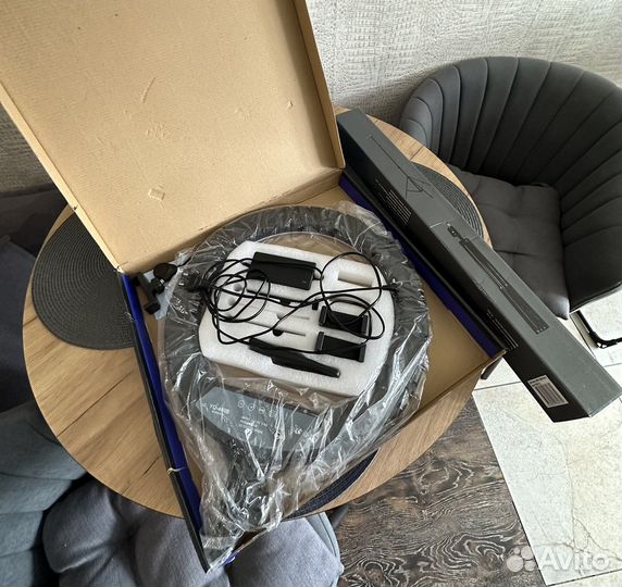 Кольцевая лампа со штативом 46см