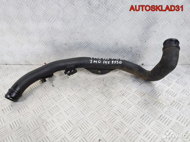 Патрубок интеркулера VW Sharan 1.9 AUY 7M0145958D
