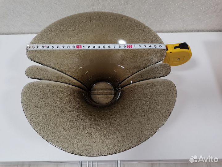 Ваза цветное стекло для фруктов