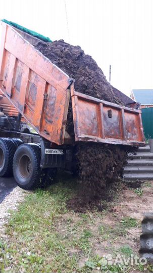 Газонный торфогрунт, Чернозем, навоз, перегной