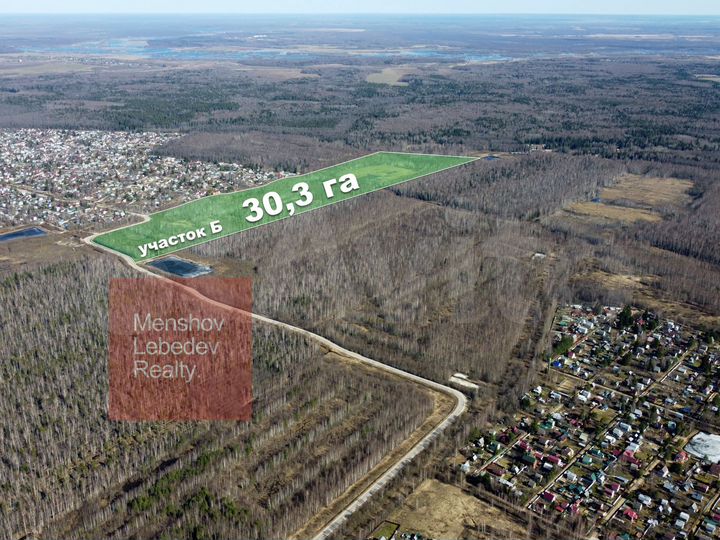 Участок 28,22 га (СНТ, ДНП)