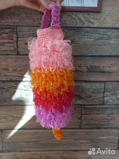 Мочалка ручной работы