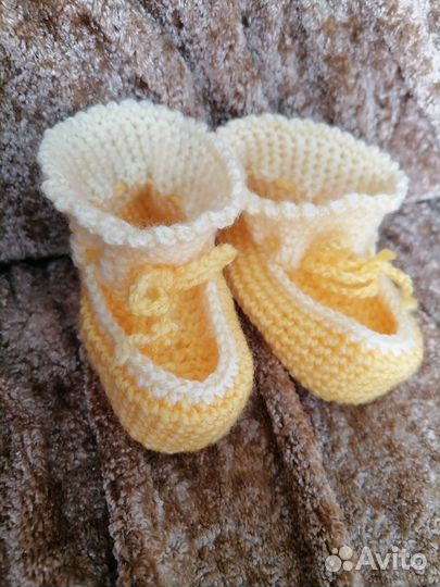 Пинетки вязаные