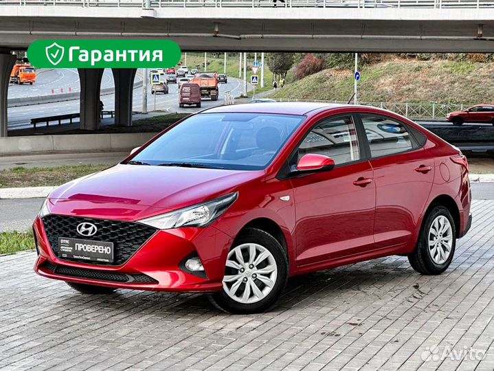 Hyundai Solaris 1.4 AT, 2021, 41 333 км