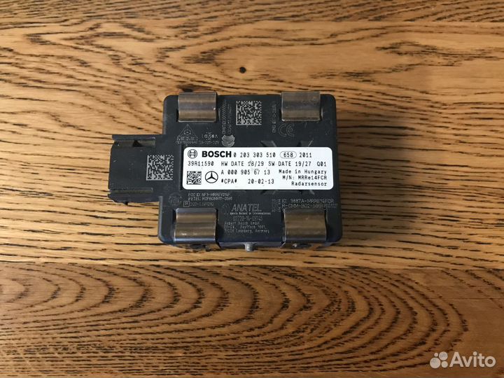 Радарный датчик Mercedes W205 C-Klasse 2013+