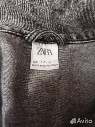 Джинсовая куртка zara 152