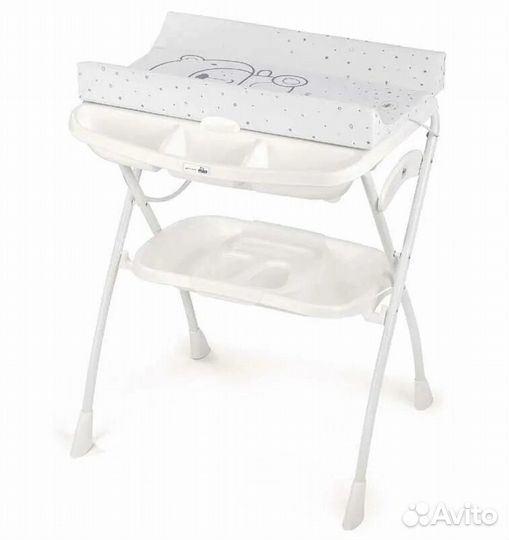 Пеленальный столик с ванночкой cam