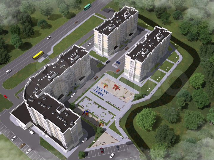 2-к. квартира, 66,6 м², 8/8 эт.