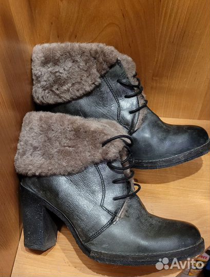 Ботильоны женские 36 размер натуральная кожа