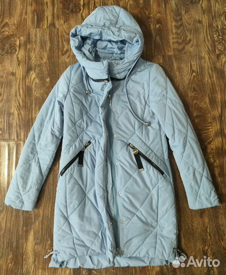 Пальто утеплённое осень-весна, размер 42 (S)