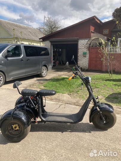 Трехколесный электроскутер Citycoco VAG