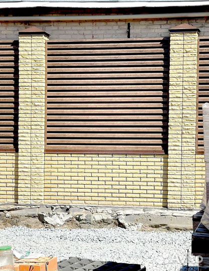 Забор Жалюзи / Ранчо Металлический