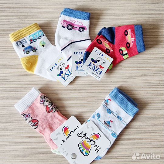 Носочки для новорожденного (новые)