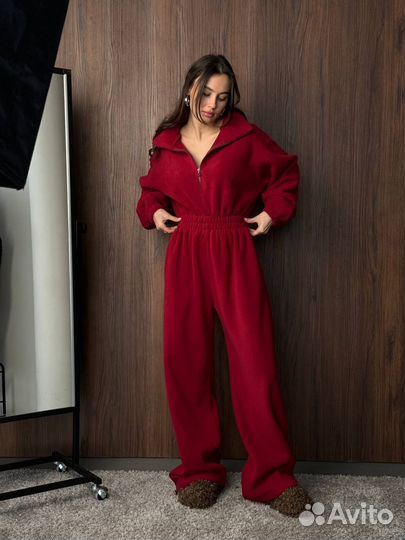 Комбинезон женский плюшевый