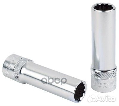 Головка торцевая глубокая 12гр. 1/2 19мм f4019l