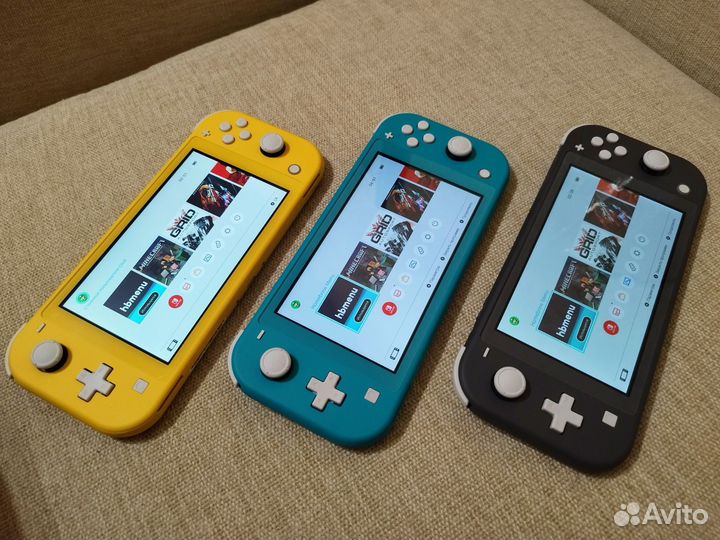 Новый Nintendo Switch Lite (Прошитый, чип) 160Gb