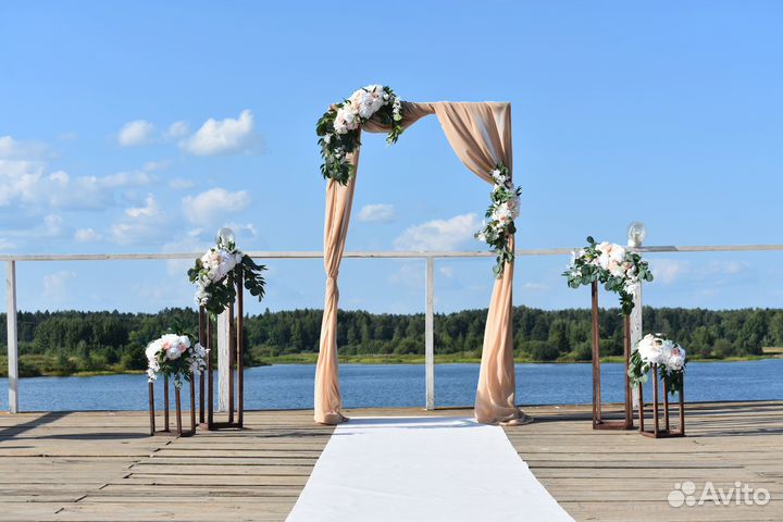 Свадебный декор, оформление свадеб, фотозона, арка