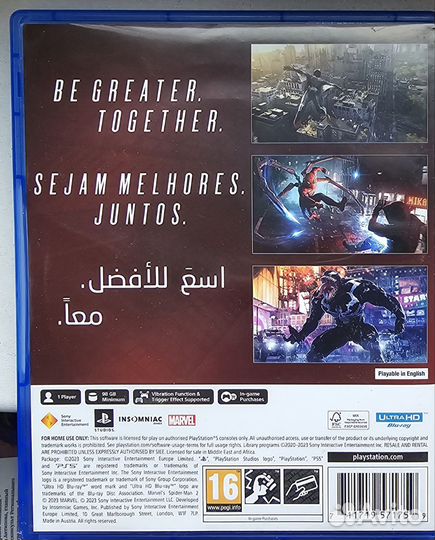 Spider man 2 ps5 диск
