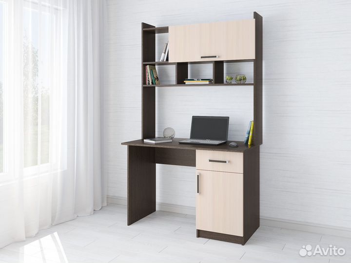 Стол компьютерный с надстройкой