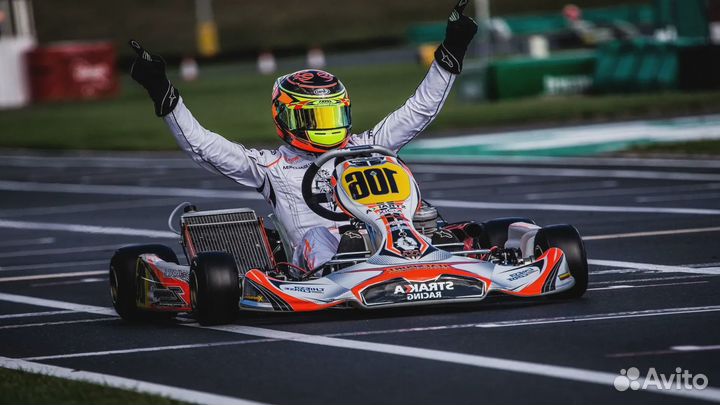 Первый гонщик. Заезд на крытом картинге