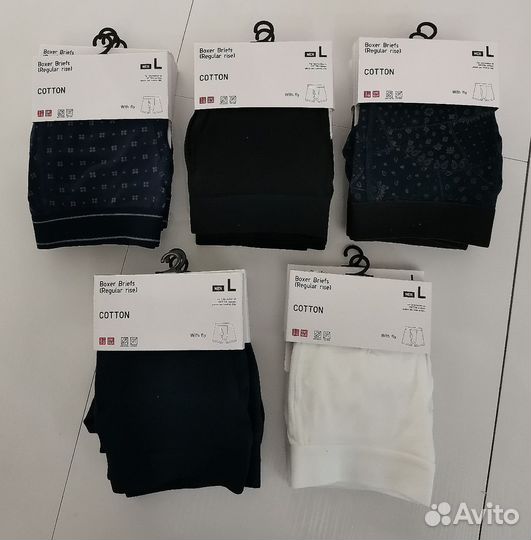 Трусы мужские Uniqlo Boxer Briefs