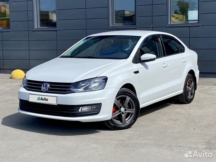 Volkswagen Polo 1.6 AT, 2018, 106 000 км