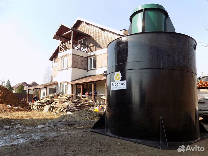 Септик для дома без откачки Евролос био 60
