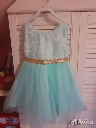 Праздничное платье для девочки 110