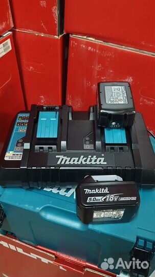 Набор оригинальных аккумуляторов Makita BL 1850B и