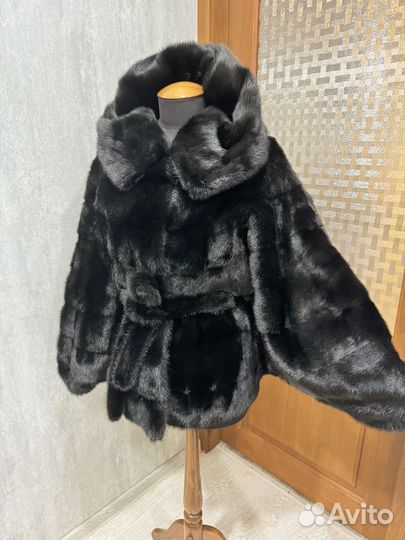 Шуба норковая летучая мышь 46/48/50