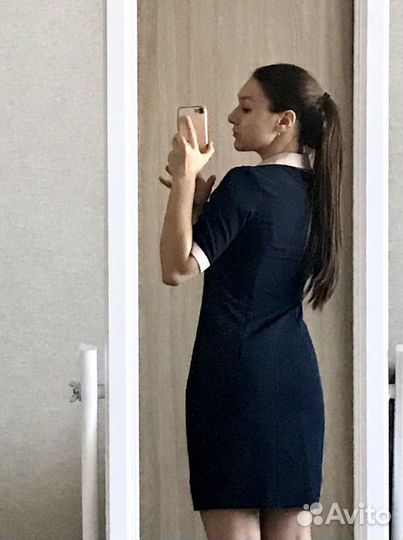 Платье офисное