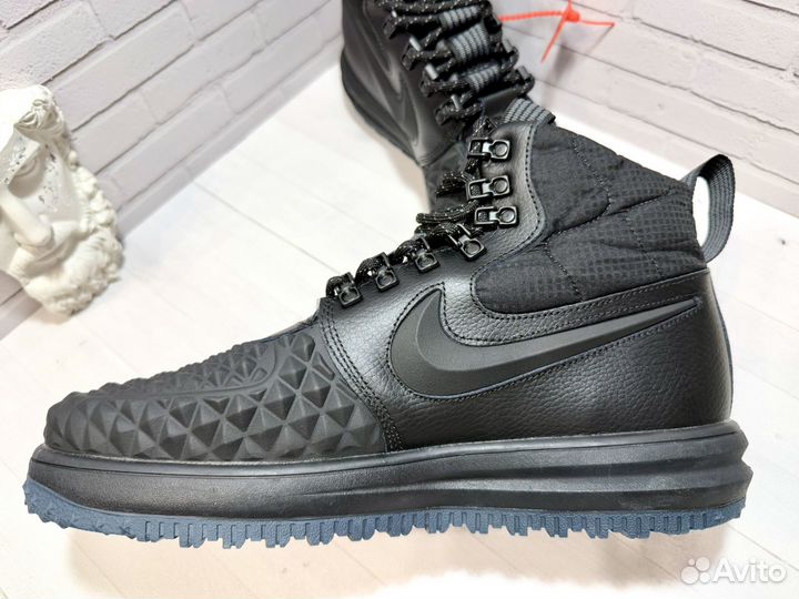 Nike force 1 lunar duckboot зимние на меху