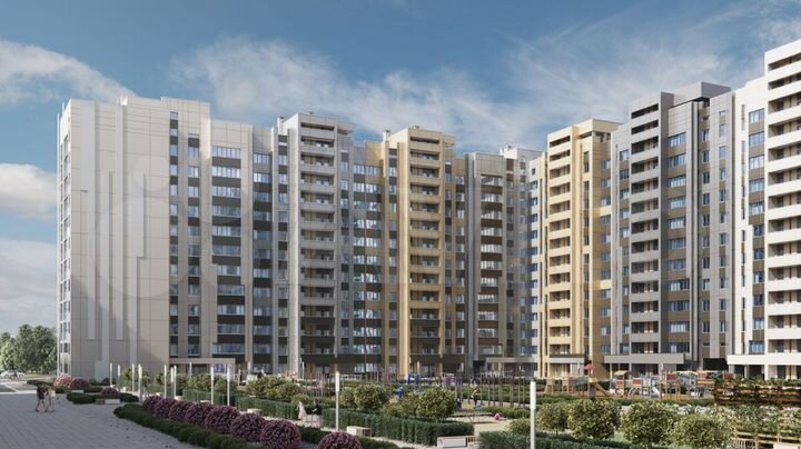 3-к. квартира, 83,4 м², 14/14 эт.