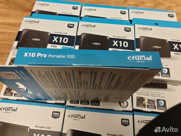 4TB Портативный SSD (2100MB/s) Crucial X10 Pro