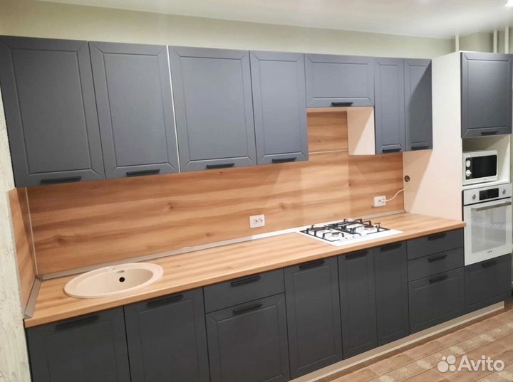 Кухонный гарнитур прямой модульный новый