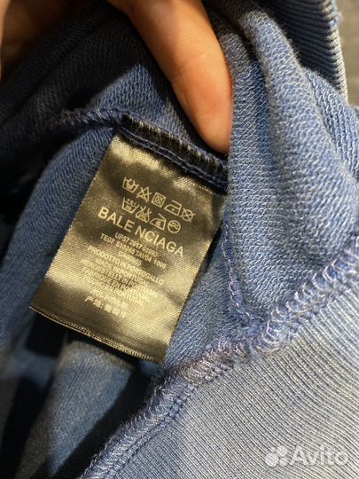 Худи balenciaga оверсайз шоурум на руках