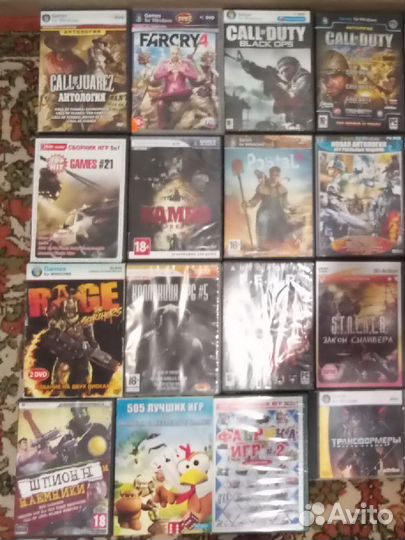 Компьютерные игры на дисках