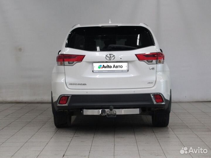 Toyota Highlander 3.5 AT, 2018, 47 749 км