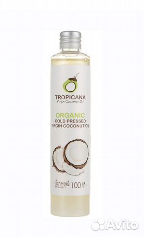 Тайское Кокосовое масло холодного отжима, 100 г