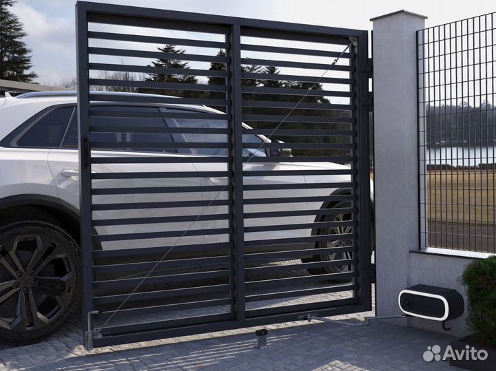 Автоматика для ворот Алютех под ключ